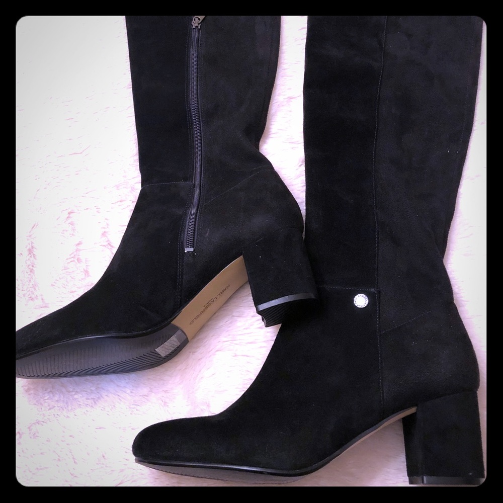 Karl Lagerfeld over the knee boots